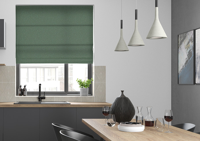 Devonshire, Forest - Twist&Fit Roman Blind - Image 3